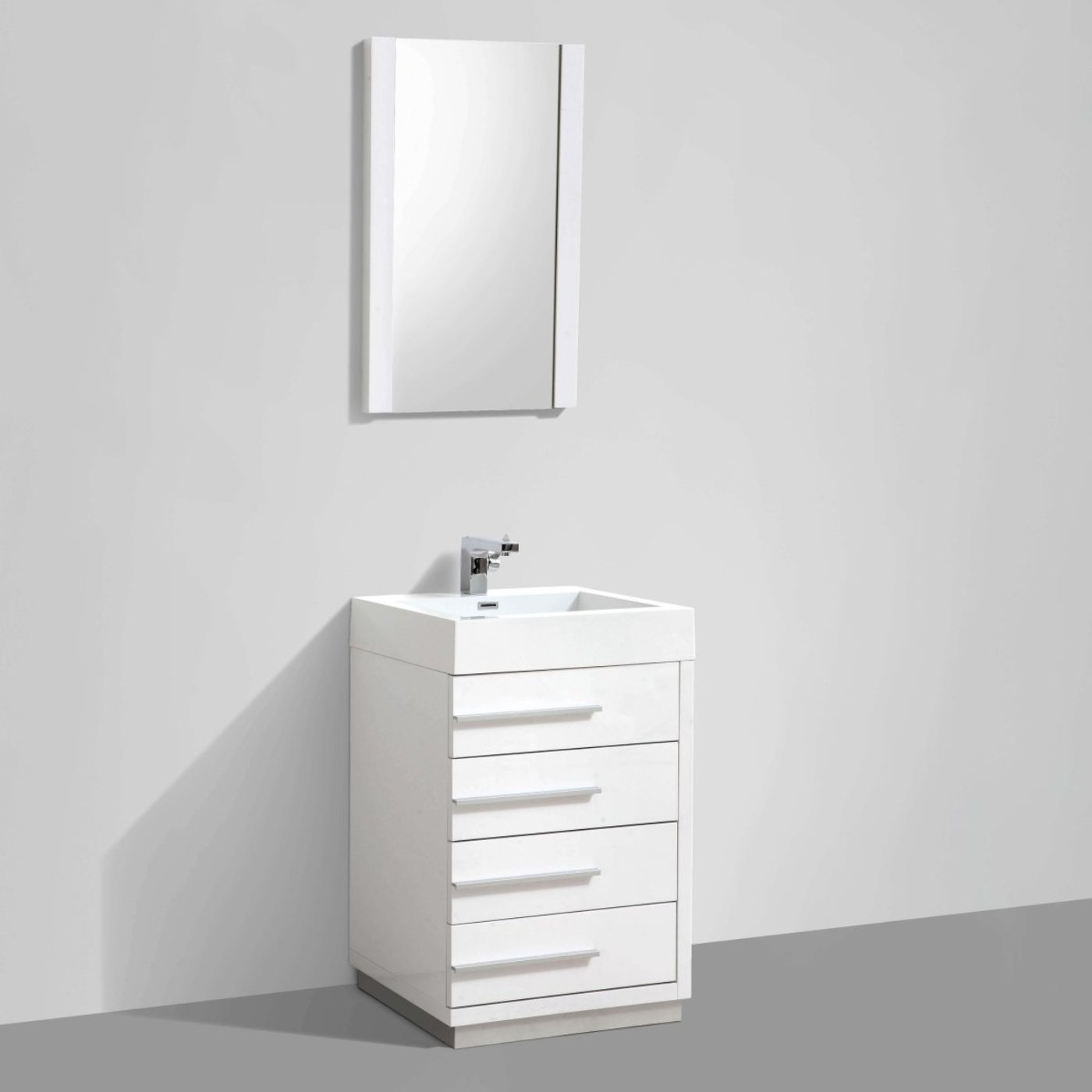 Blossom Barcelona 24 Inch Bathroom Vanity - V8005 24 01 - Backyard Provider