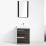 Blossom Barcelona 24 Inch Bathroom Vanity - V8005 24 01 - Backyard Provider