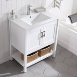 Blossom Lucca 30 Inch Bathroom Vanity - V8017 30 01 - Backyard Provider