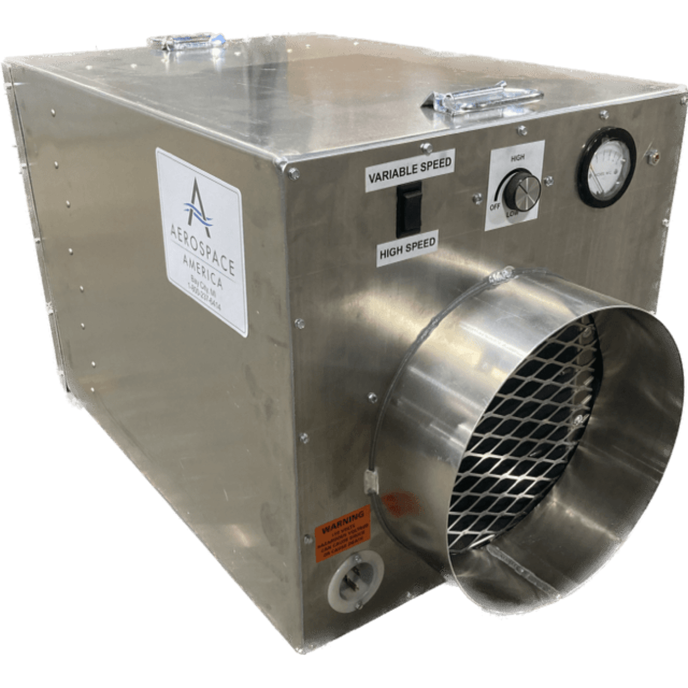 Aerospace America 1000V Variable Speed Air Scrubber - 1000 CFM