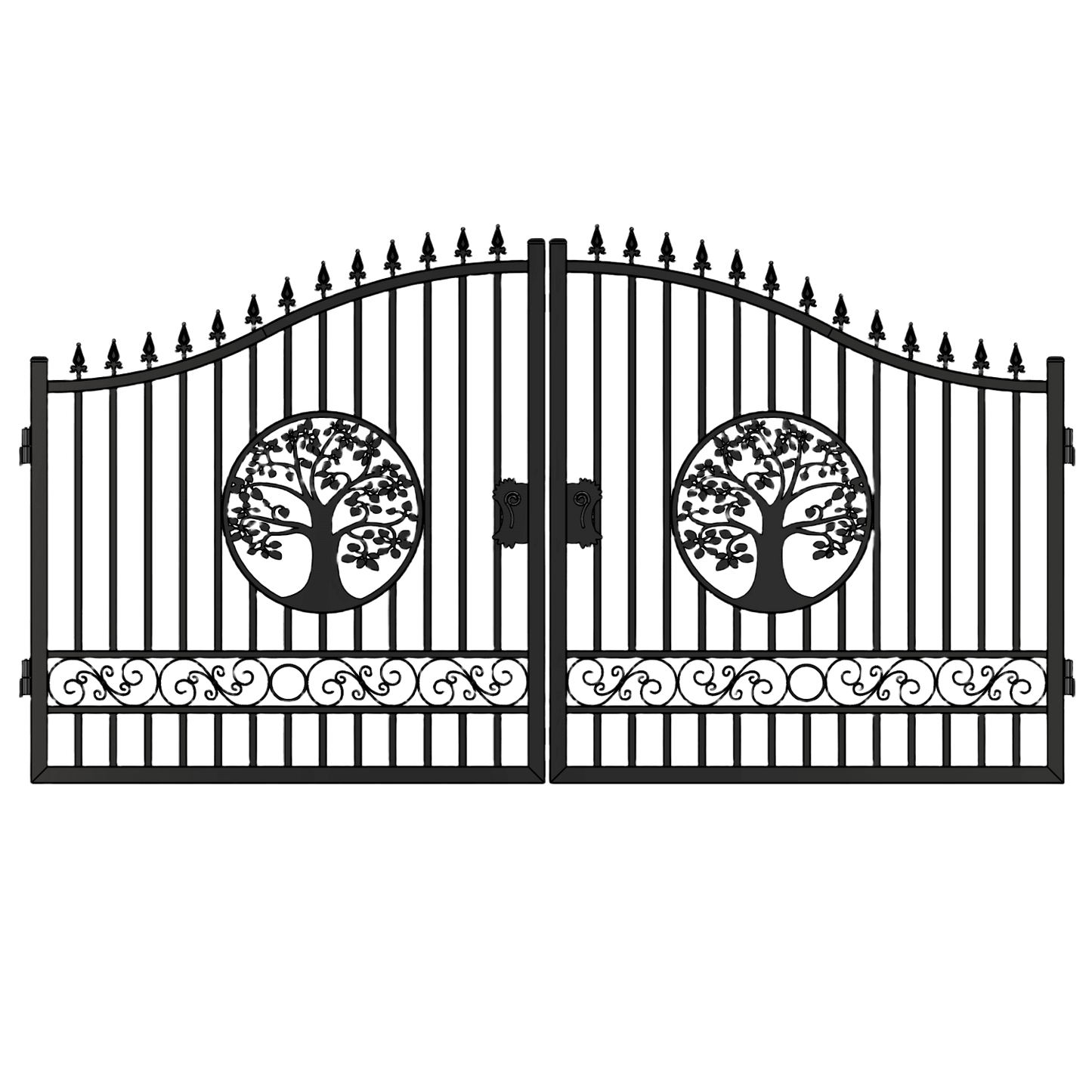 14' Iron Gate with Wider goalposts - No metal ball