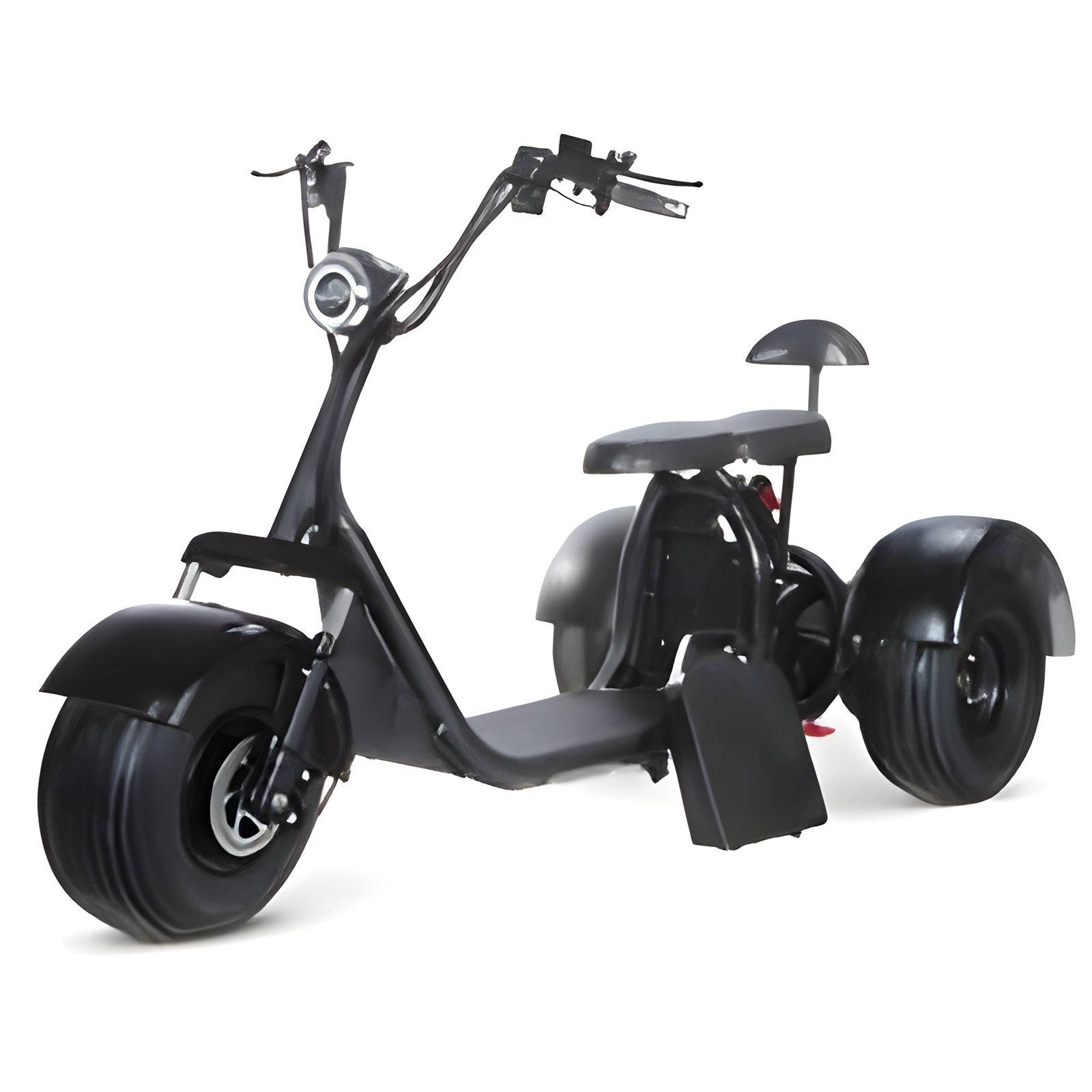 SoverSky T7.0 60V 2000W Fat Tire Electric Trike Scooter - SOV-T70-RED