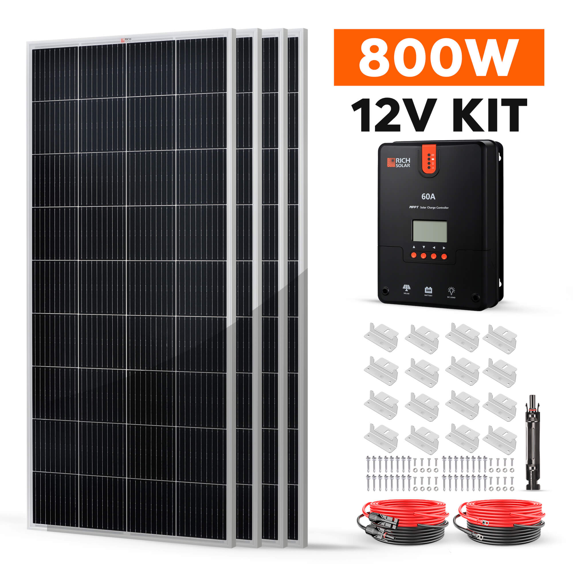 800 Watt Solar Kit - Backyard Provider