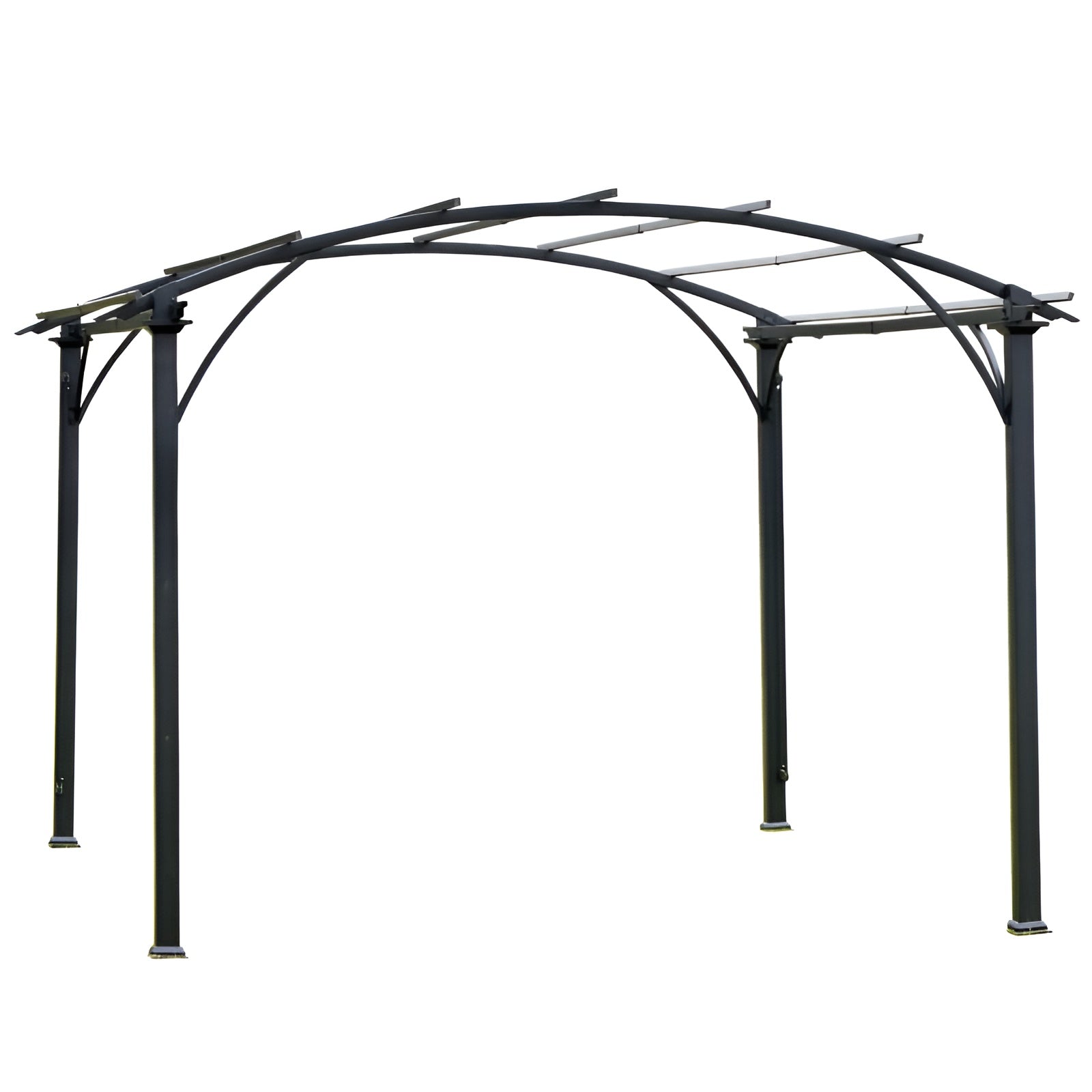 Outsunny 11.5' x 11.5' x 8' Outdoor Patio Gazebo Pergola - 84C-243