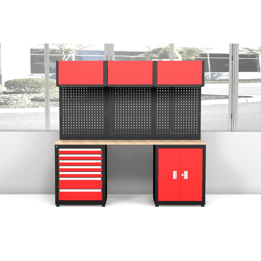 Heavy Duty Ready-to-assemble Steel Garage Storage System 108C