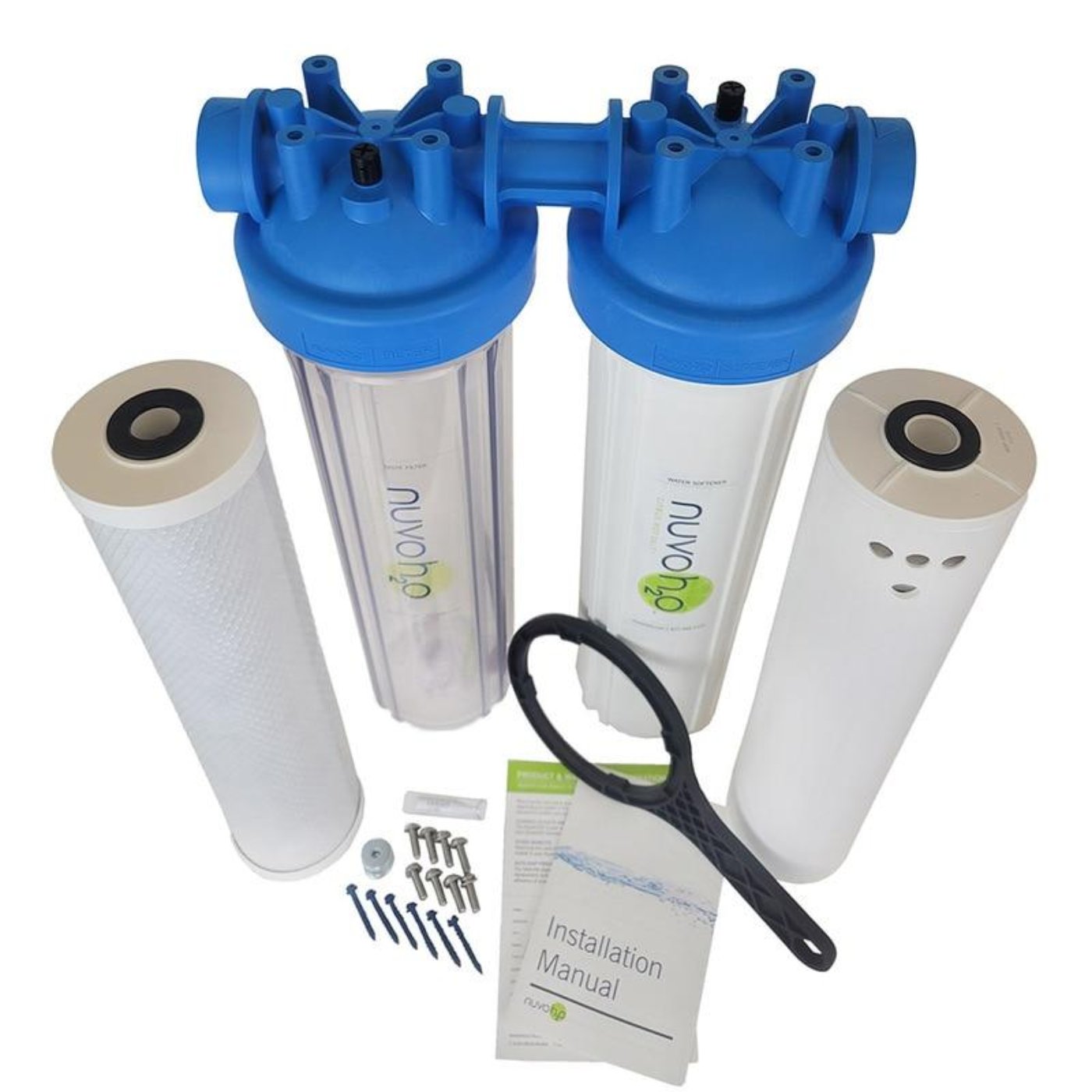 Nuvo H20 Simple Soft & Taste Carbon filter & Softener Manor Duo DPNCB