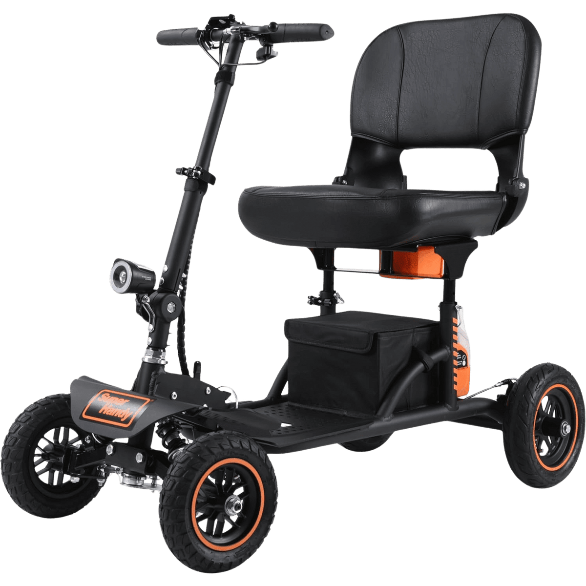 Super Handy GUT161 Electric Mobility Scooter Pro All Terrain 48V 2Ah 500W 6.25 MPH Max Speed 12.5 Mile Range New