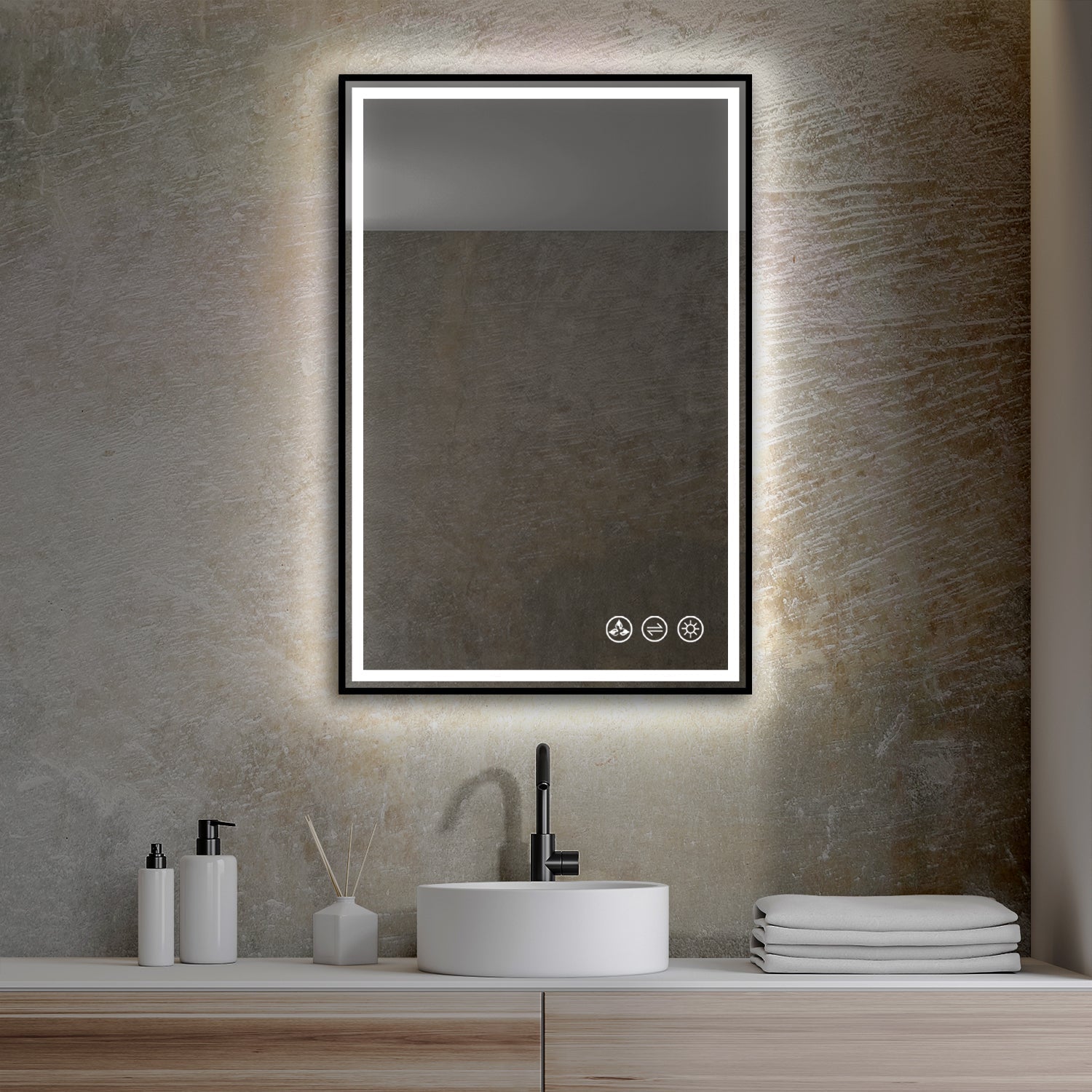 Blossom Stellar 24 Inch LED Mirror - LED M4 2436 MB - Backyard Provider