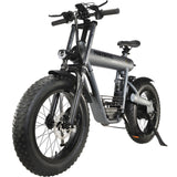 MotoTec Roadster 48V/15Ah 500W Fat Tire Electric Bike MT-Roadster-48v-500w