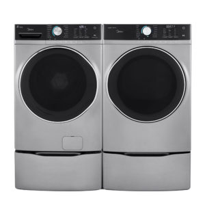 Midea 5.2 Cu. Ft. Front Load Washer With Color Options - MLH52S7AGS