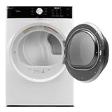 Midea 8.0-Cu. Ft. Front Load Electric Dryer in White - MLE45N1AWW