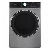 Midea 8.0 Cu. Ft. Front Load Gas Dryer in Graphite Silver - MLG52S7AGS