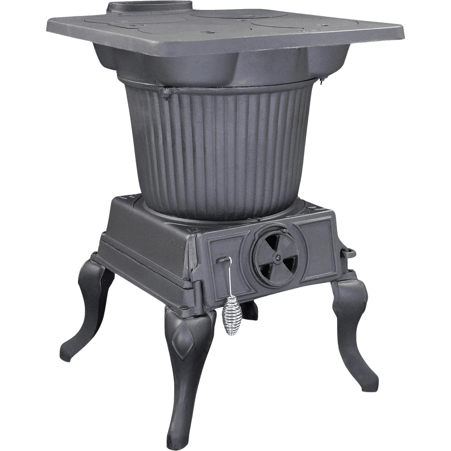 US Stove SR57E Rancher Cast Iron Coal Stove 1,000 sq. ft. 60,000 BTU New