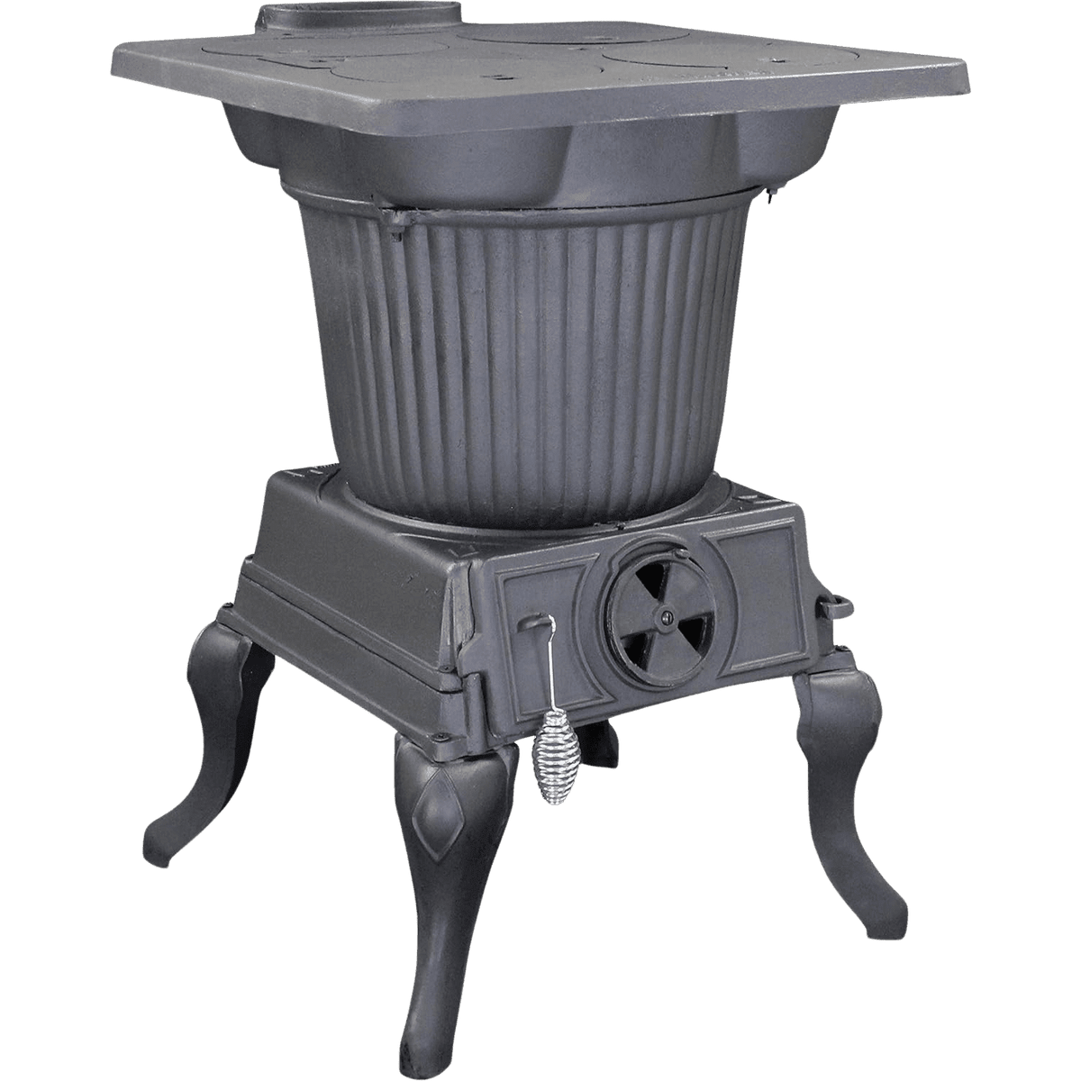 US Stove SR57E Rancher Cast Iron Coal Stove 1,000 sq. ft. 60,000 BTU New