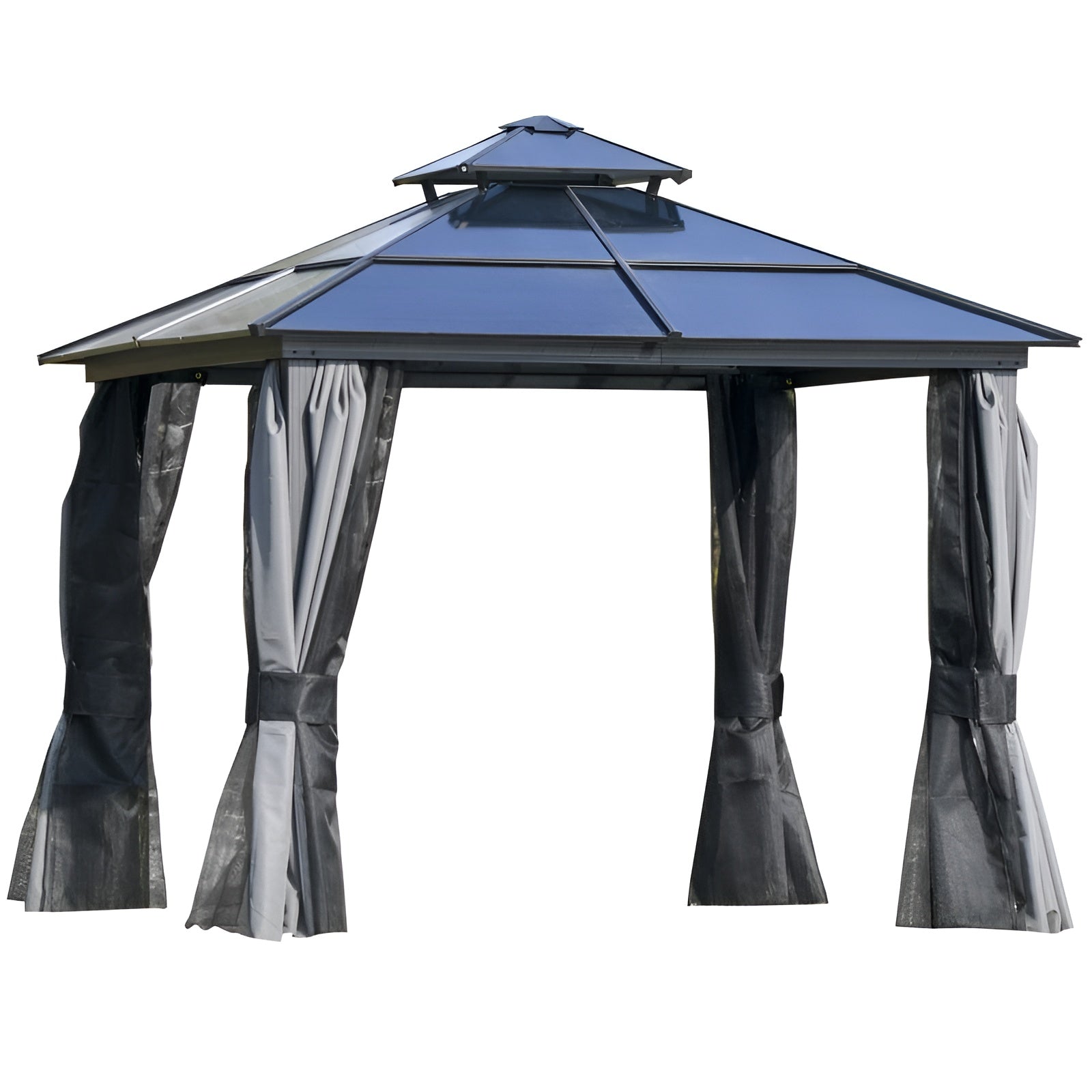 Outsunny 10x10 Hardtop Gazebo - 84C-215