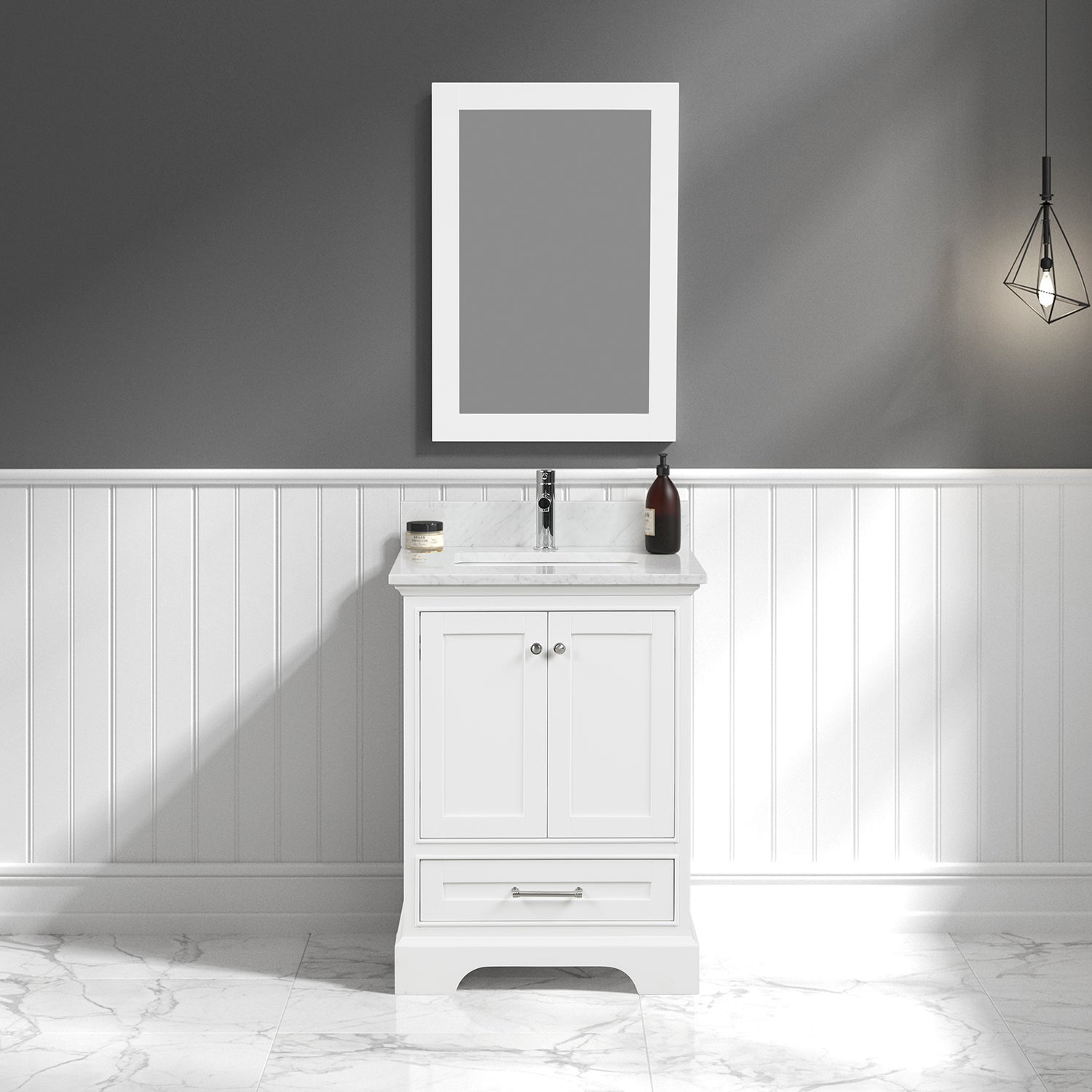 Blossom Copenhagen 24″ Bathroom Vanity - V8027 24 01 - Backyard Provider