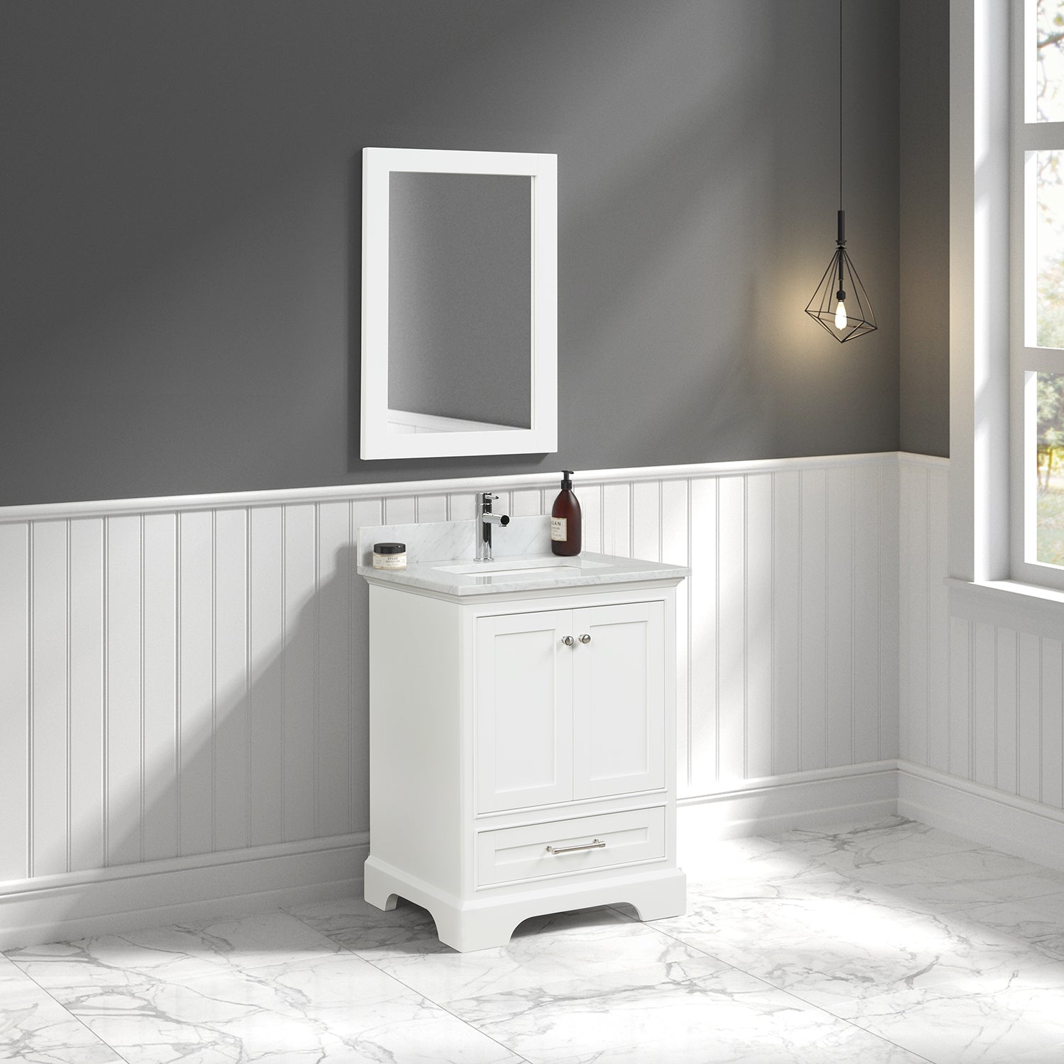 Blossom Copenhagen 24″ Bathroom Vanity - V8027 24 01 - Backyard Provider