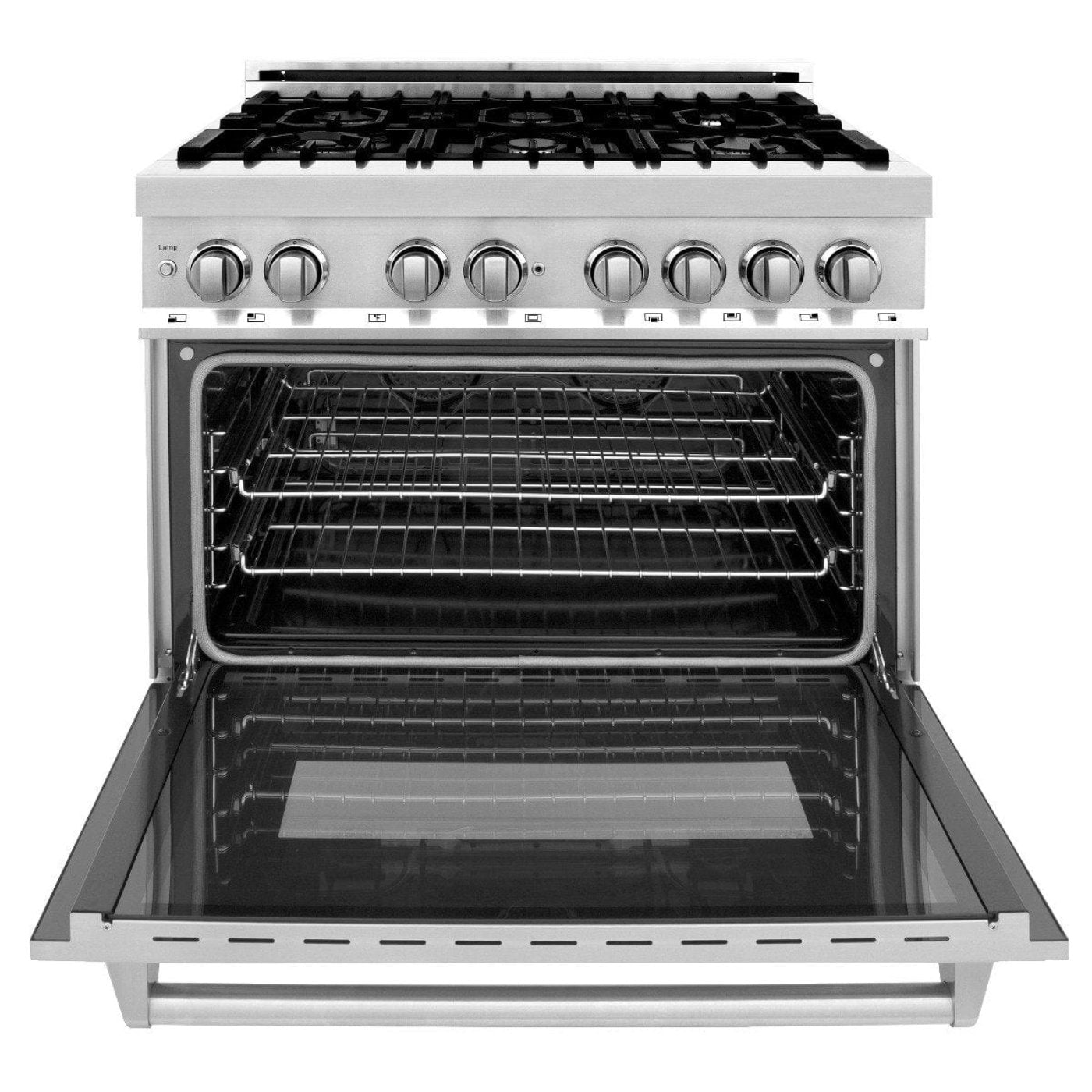 ZLINE Appliance Package - 36 in. Dual Fuel Range, Range Hood, Microwave Drawer, 3KP-RARH36-MW