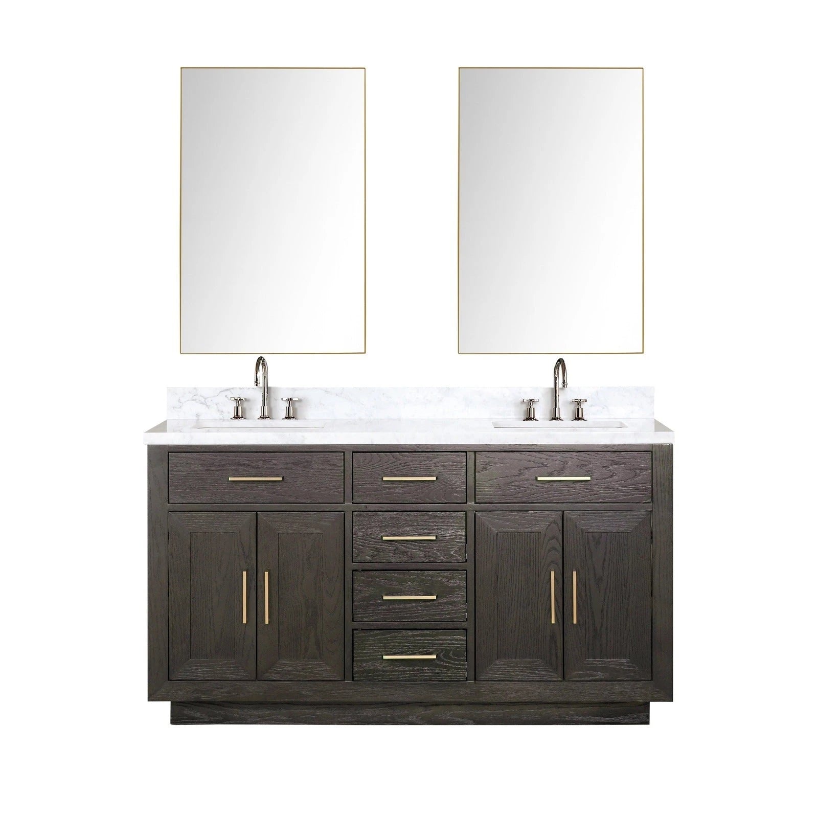 Abbey 60 x 22 Double Bath Vanity - Backyard Provider