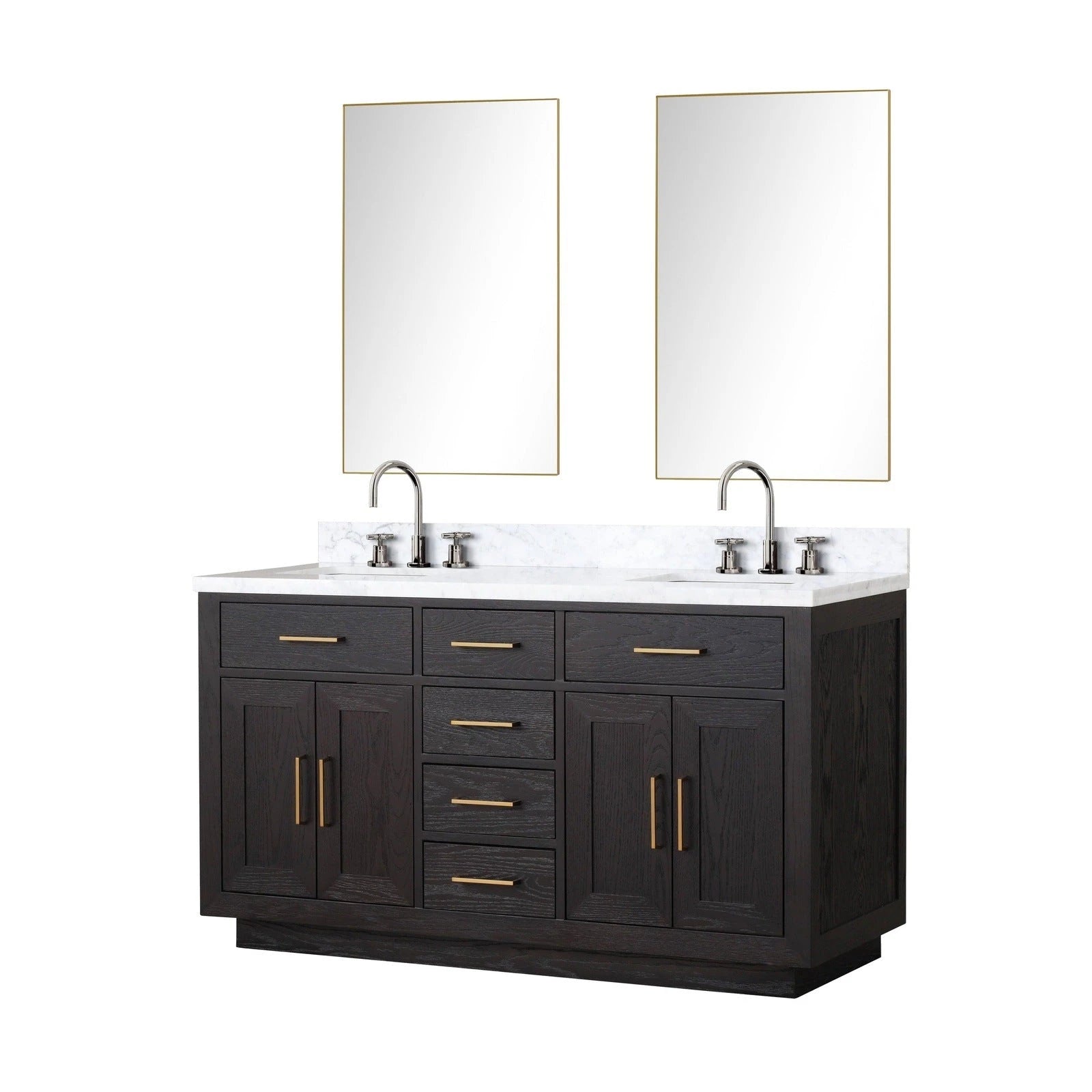 Abbey 60 x 22 Double Bath Vanity - Backyard Provider