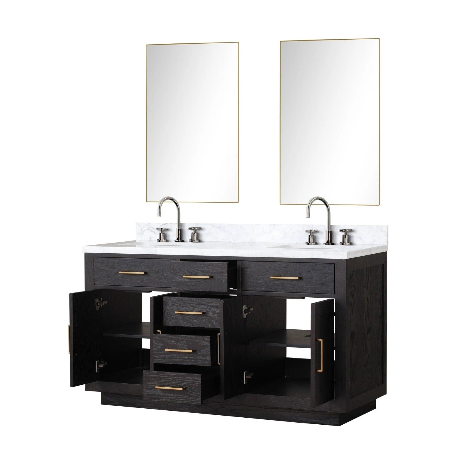 Abbey 60 x 22 Double Bath Vanity - Backyard Provider