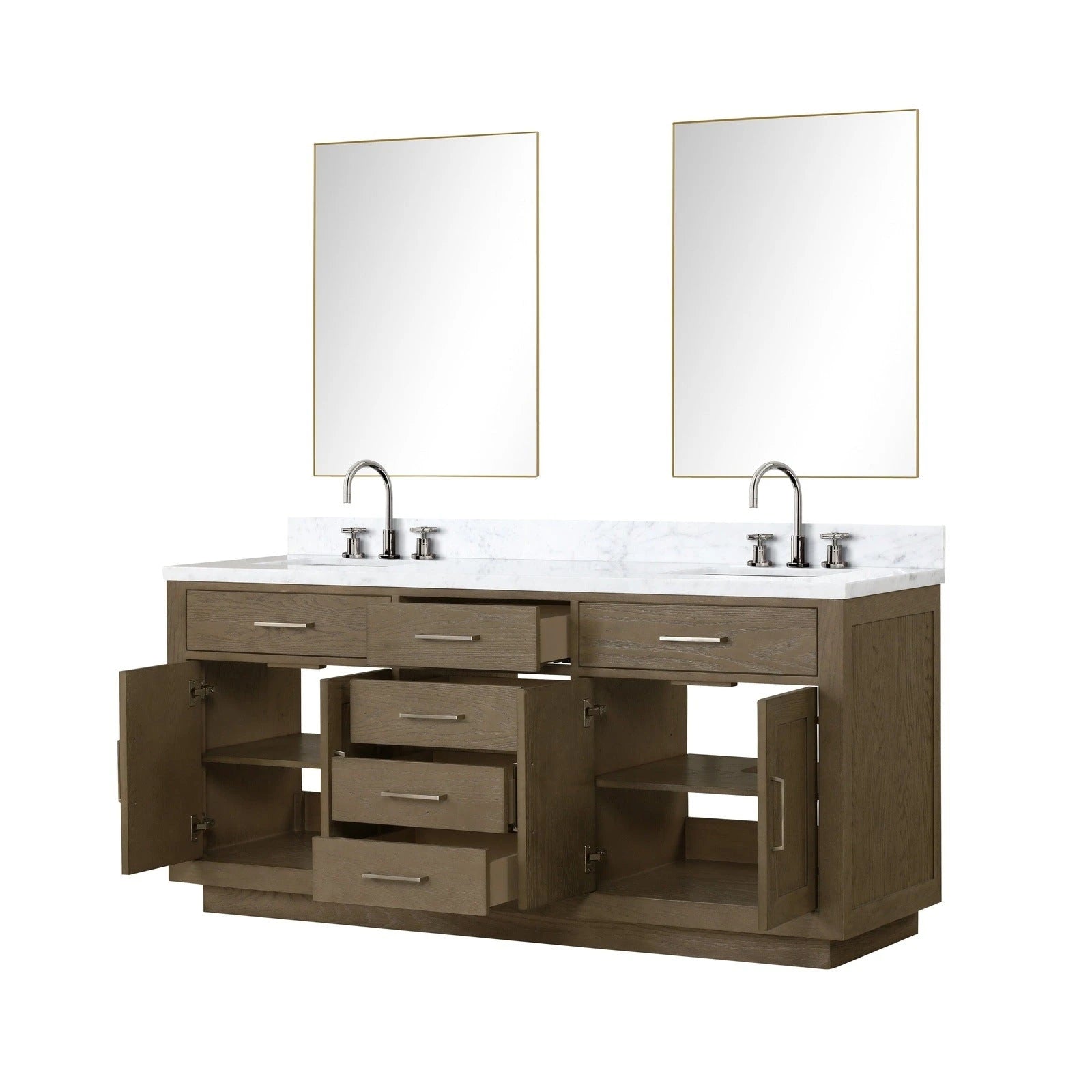 Abbey 72 x 22 Double Bath Vanity - Backyard Provider