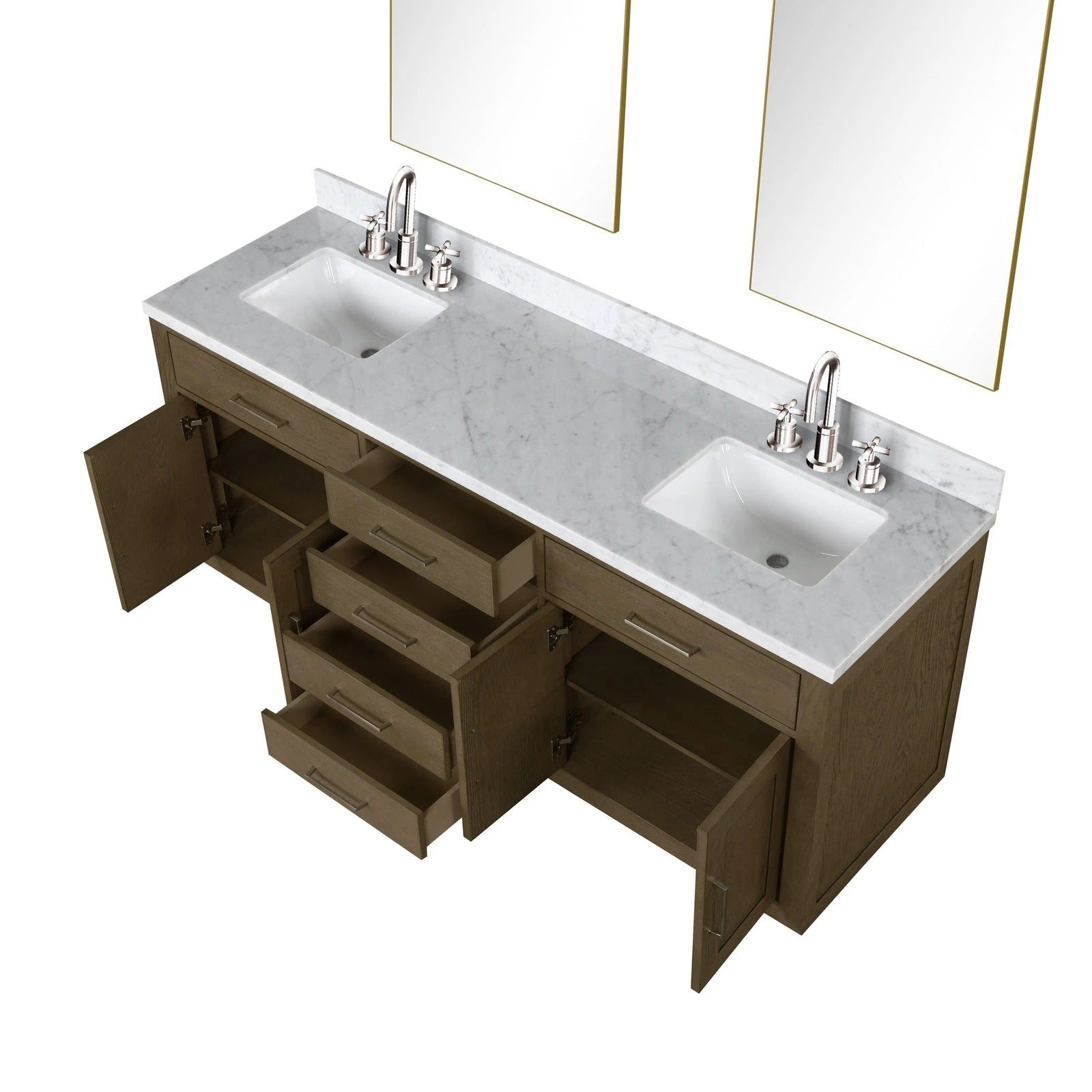 Abbey 72 x 22 Double Bath Vanity - Backyard Provider