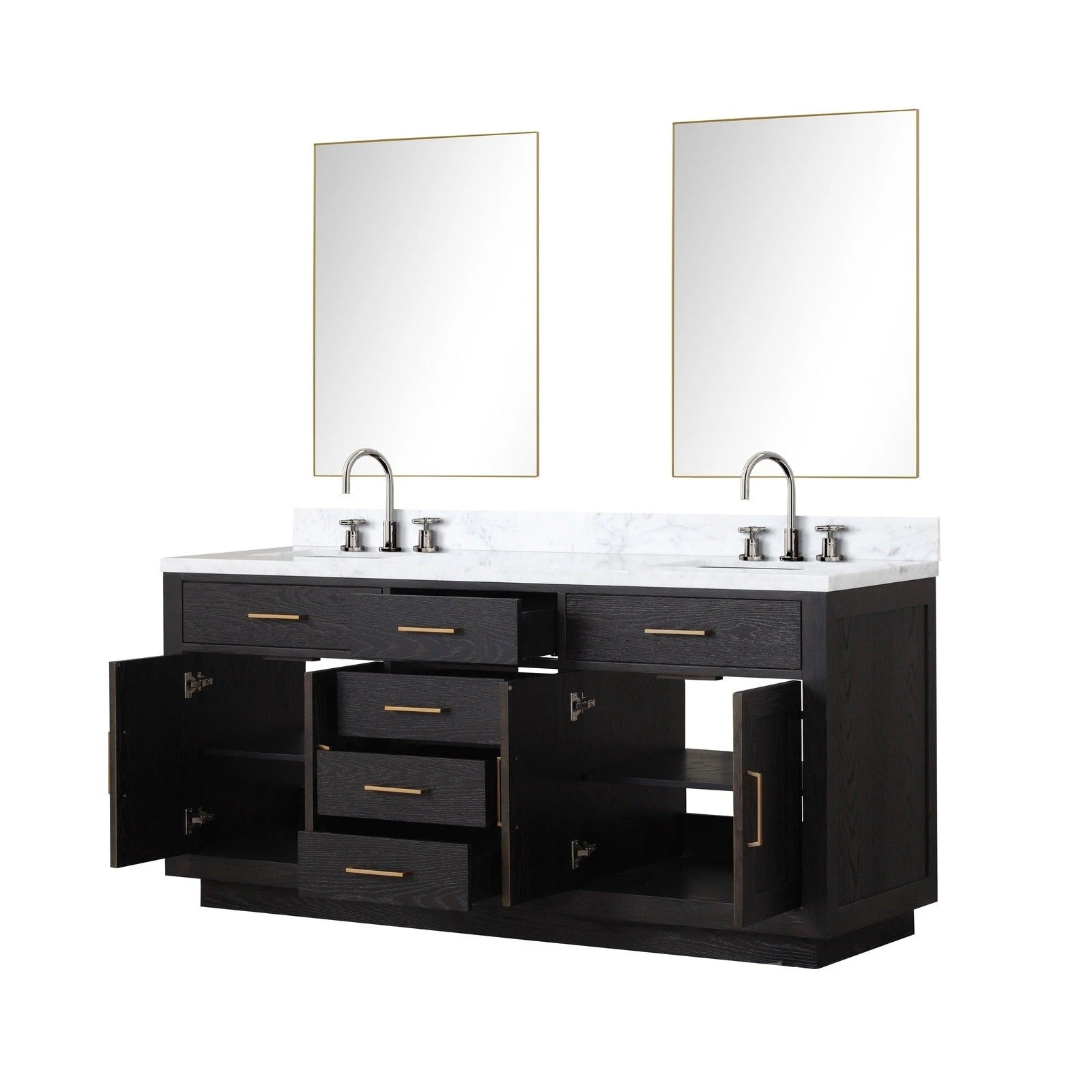 Abbey 72 x 22 Double Bath Vanity - Backyard Provider