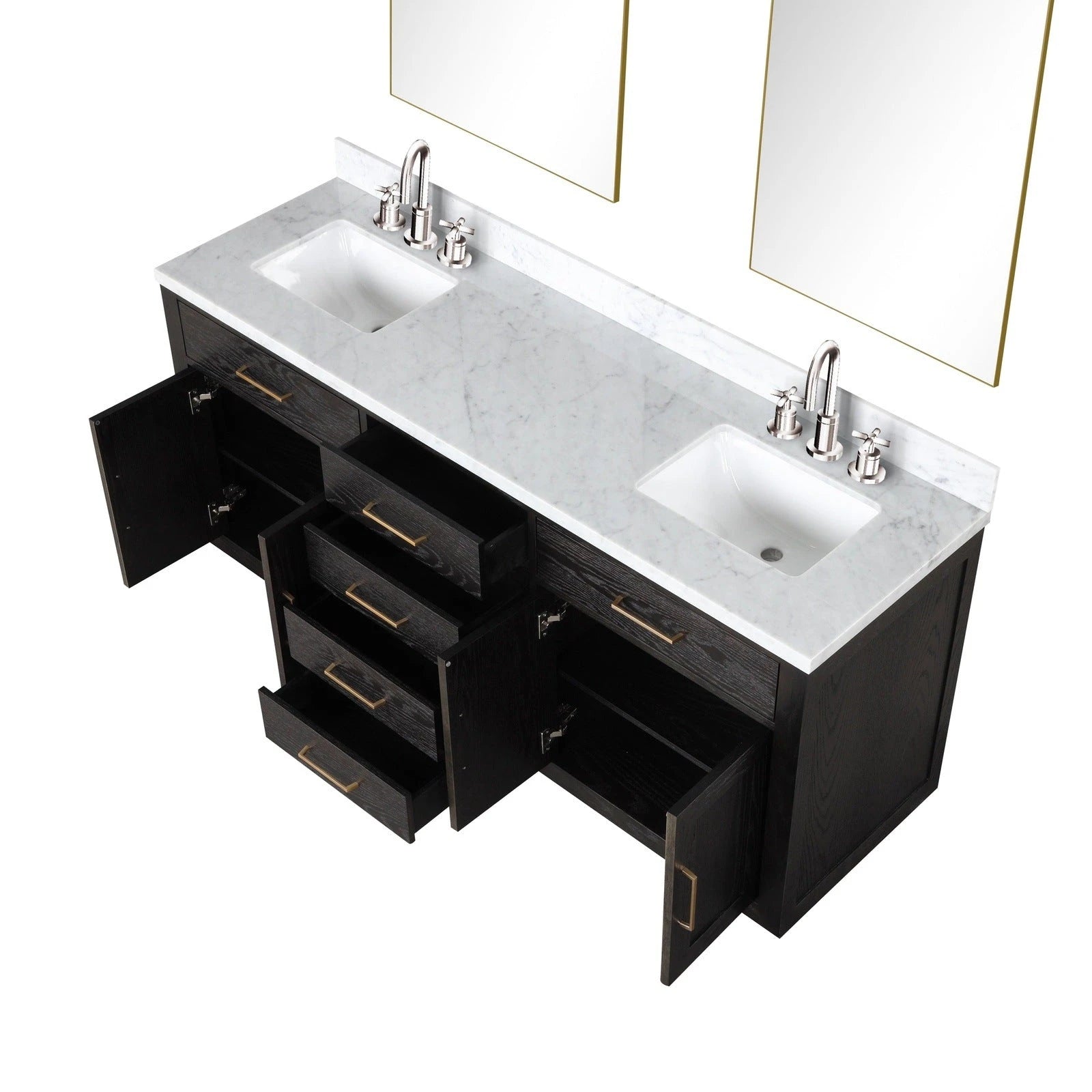 Abbey 72 x 22 Double Bath Vanity - Backyard Provider