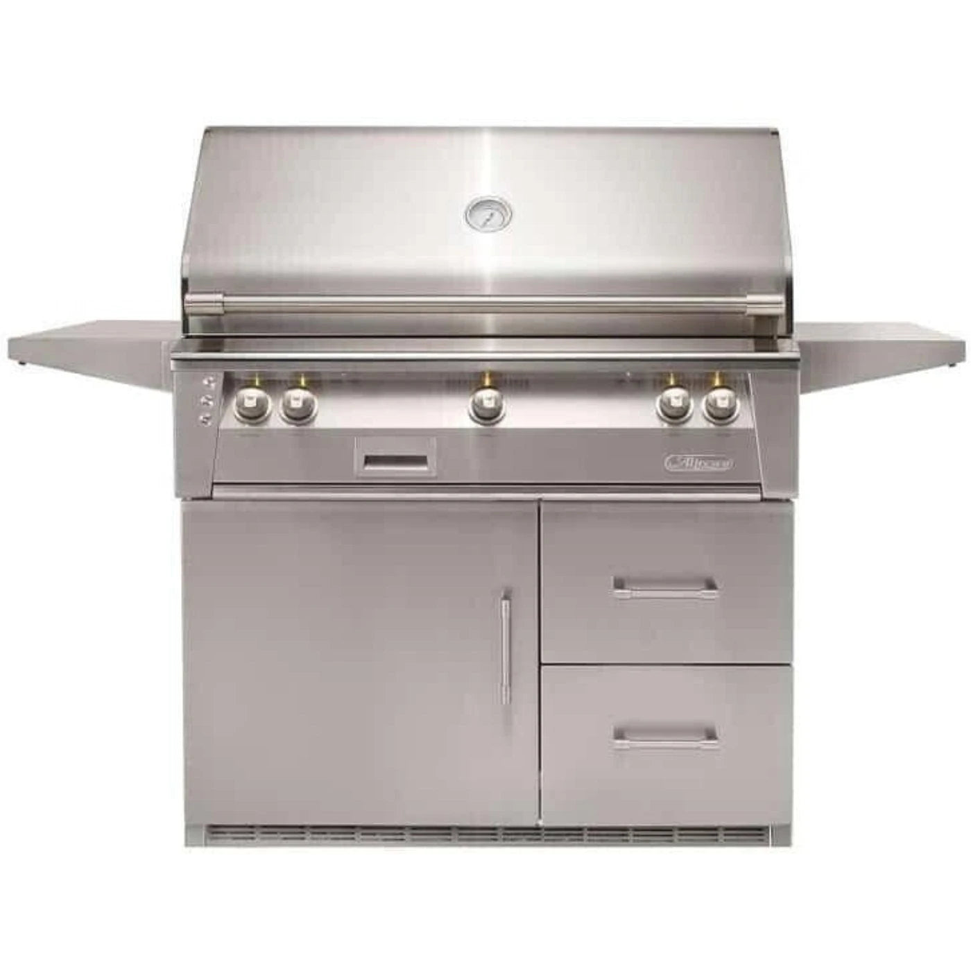 Alfresco 42-Inch Grill on Refrigerated Base - Alxe-42rfg-Lp