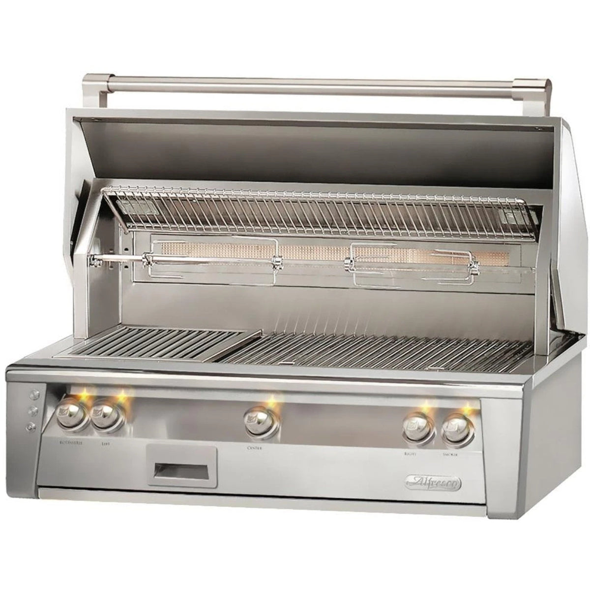 Alfresco 42 Stainless Steel Bulit-In Barbecue Grill - ALXE-42-LP