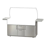 Alfresco 56" Standard Grill Cart Only - Xe-56c