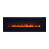 Amantii 70'' Wall Mount / Flush Mount Electric Fireplace - WM-FM-60-7023-BG