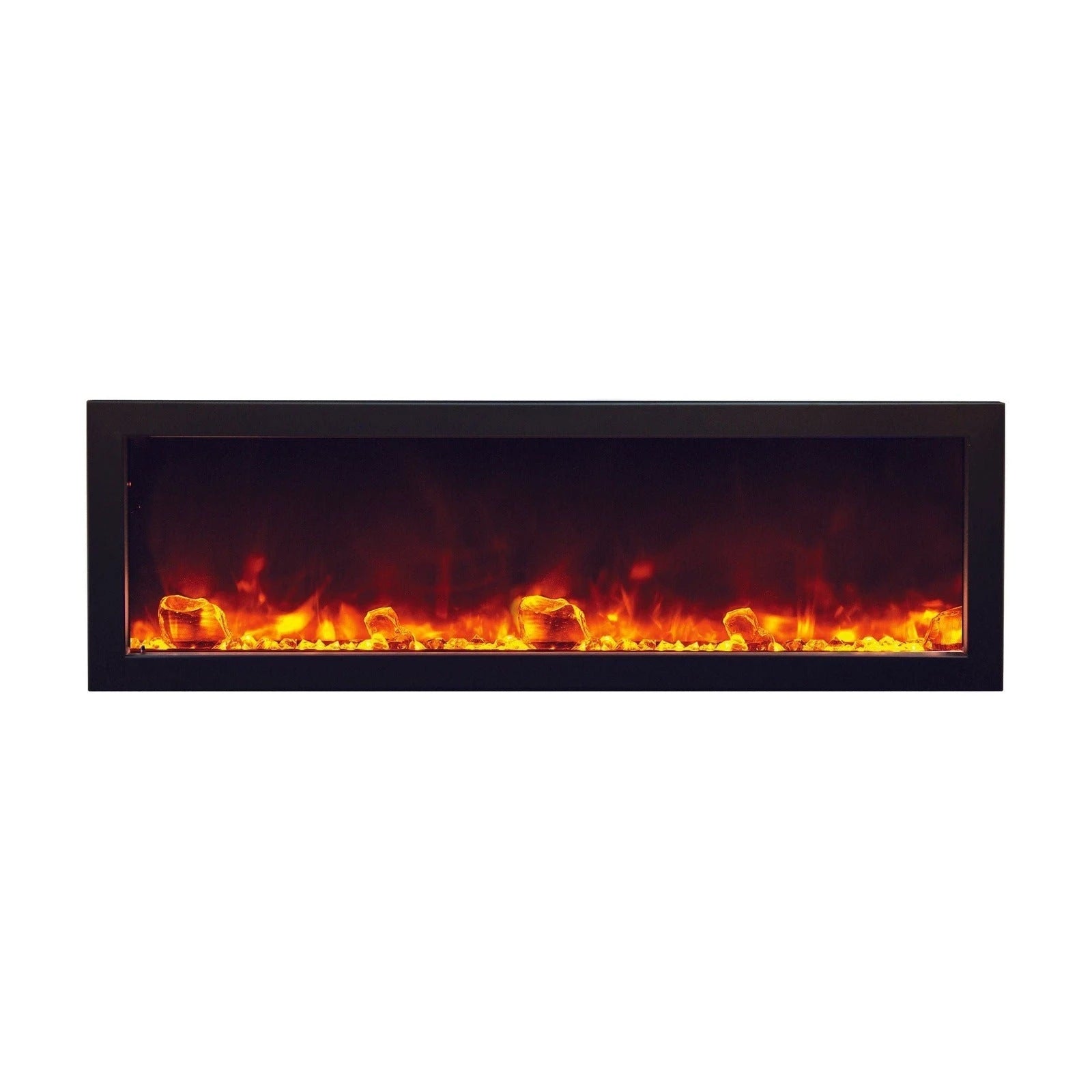 Amantii Panorama 40-inch Deep Built-in Indoor/Outdoor Linear Electric Fireplace - BI-40-DEEP-OD