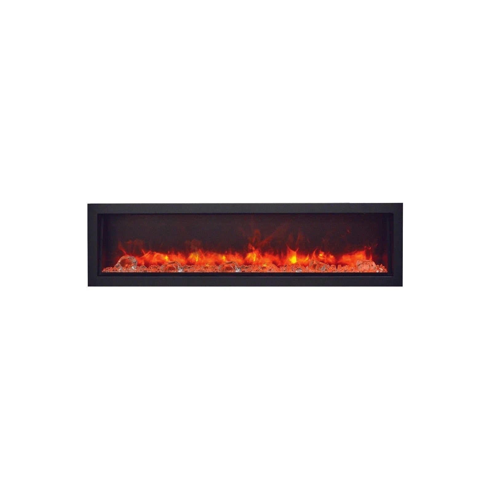 Amantii Panorama 60-inch Deep Built-in Indoor/Outdoor Linear Electric Fireplace - BI-60-DEEP-OD