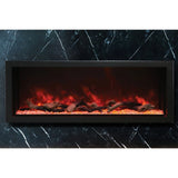 Amantii Panorama 60-inch Built-in Tall & Deep Indoor/Outdoor Linear Electric Fireplace - BI-60-DEEP-XT