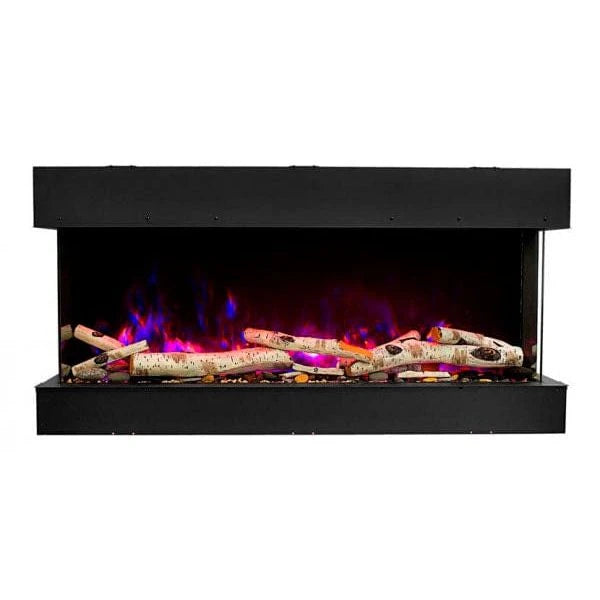 Amantii Panorama Tru View Slim 30-inch 3-Sided Built In Indoor/Outdoor Electric Fireplace - 30-TRV-SLIM