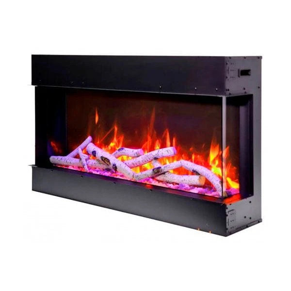 Amantii Panorama Tru View Slim 30-inch 3-Sided Built In Indoor/Outdoor Electric Fireplace - 30-TRV-SLIM