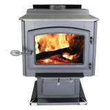 Ashley Hearth AW3200E-P EPA Certified 3,200 sq. ft. Large Pedestal Wood Stove with Blower New