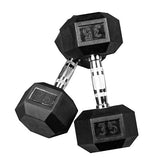 PRx Performance Rubber Hex Dumbbells - PXB320