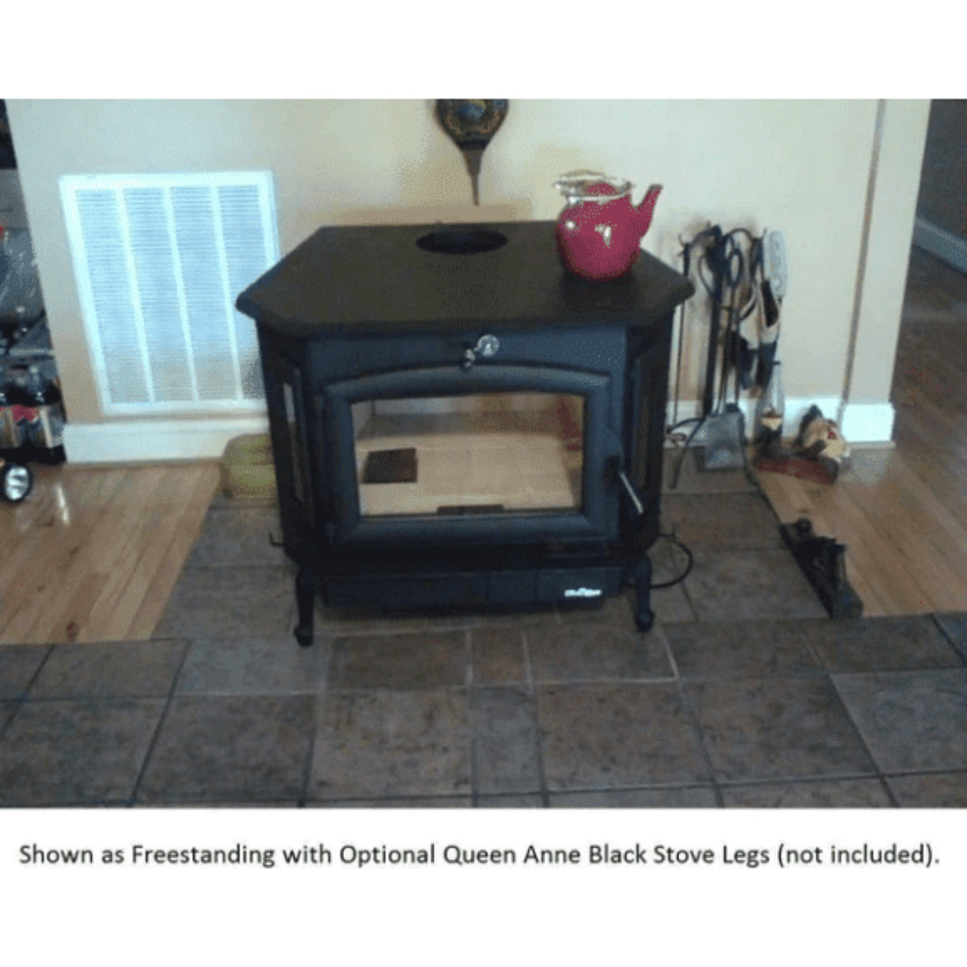 Buck Stove Model 91 3,200 sq. ft. Catalytic Wood Burning Stove with Door New - FP-91