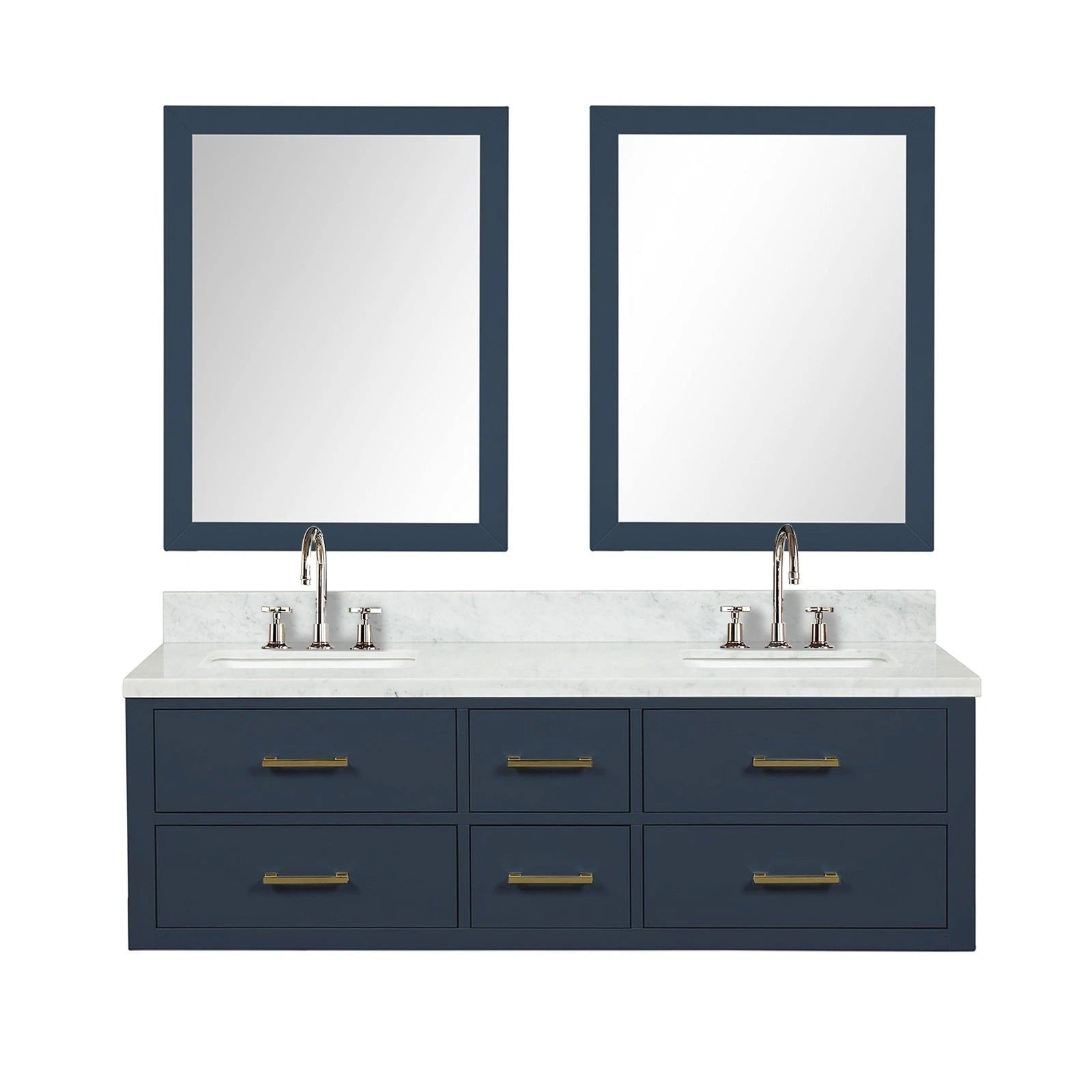 Castor 60 x 22Double Bath Vanity - Backyard Provider