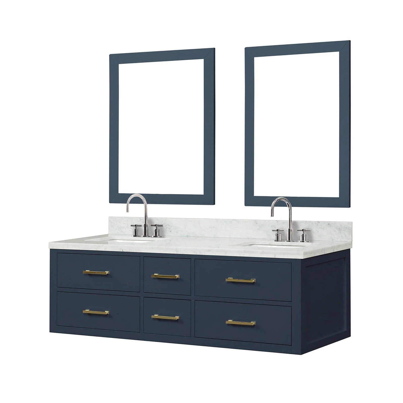 Castor 60 x 22Double Bath Vanity - Backyard Provider