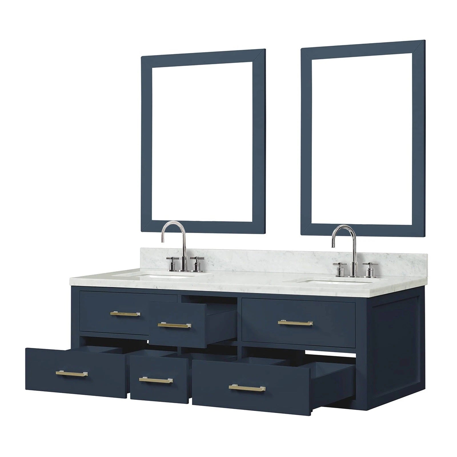 Castor 60 x 22Double Bath Vanity - Backyard Provider