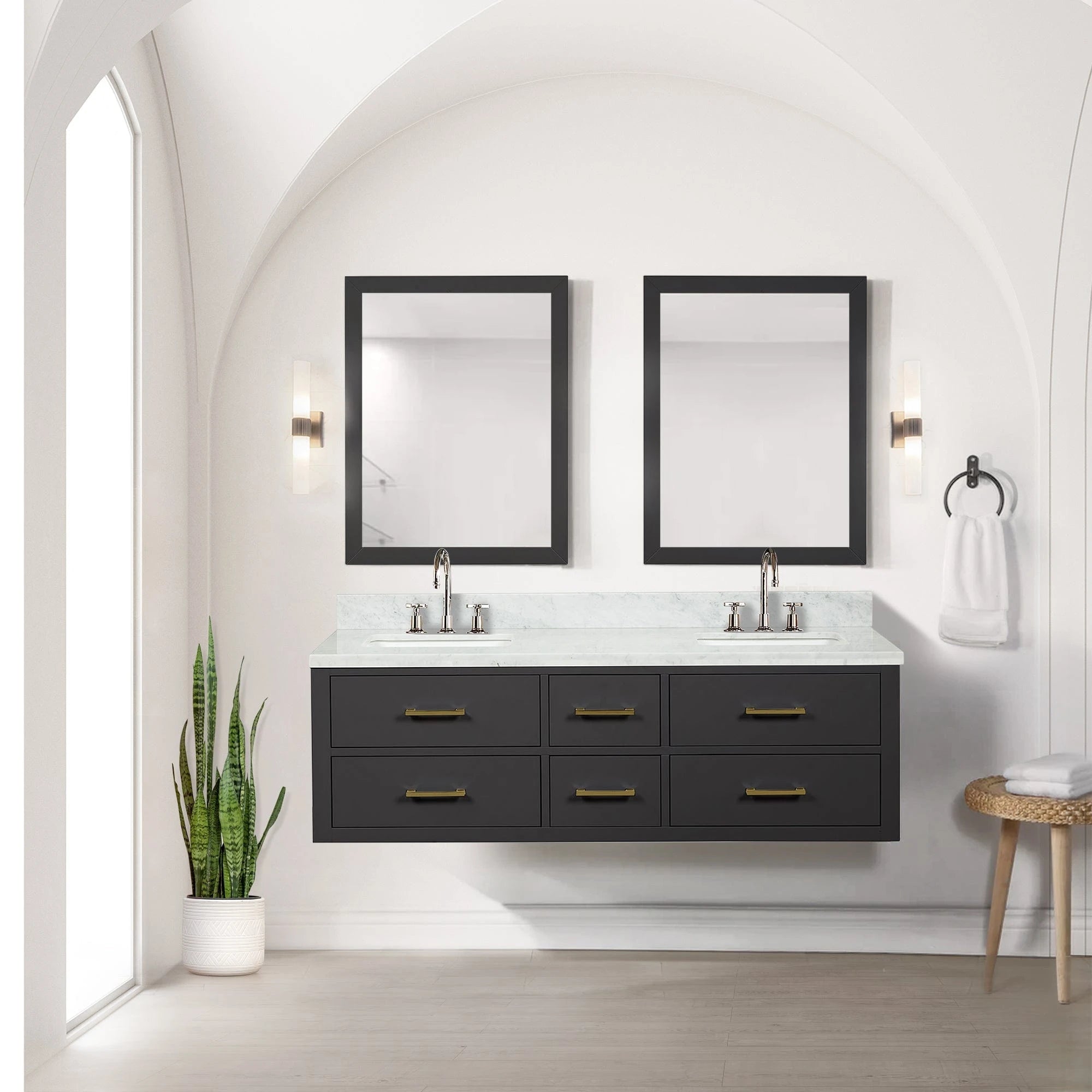 Castor 60 x 22Double Bath Vanity - Backyard Provider