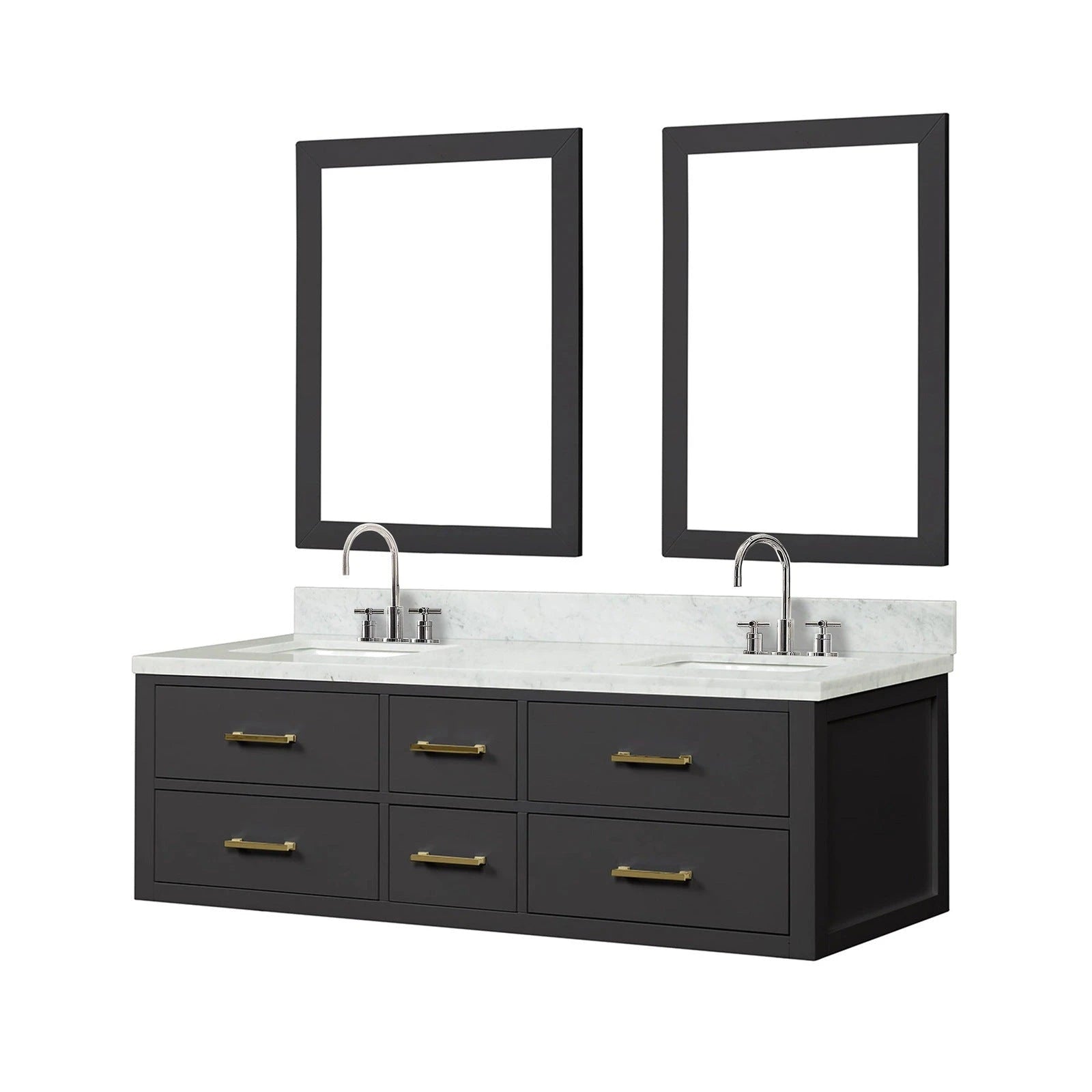 Castor 60 x 22Double Bath Vanity - Backyard Provider