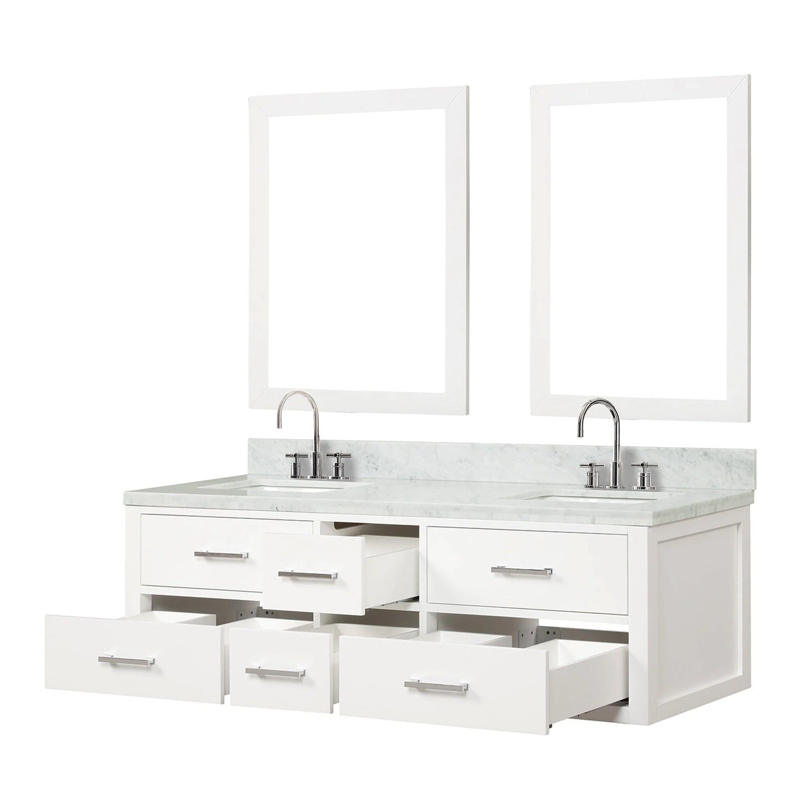 Castor 60 x 22Double Bath Vanity - Backyard Provider