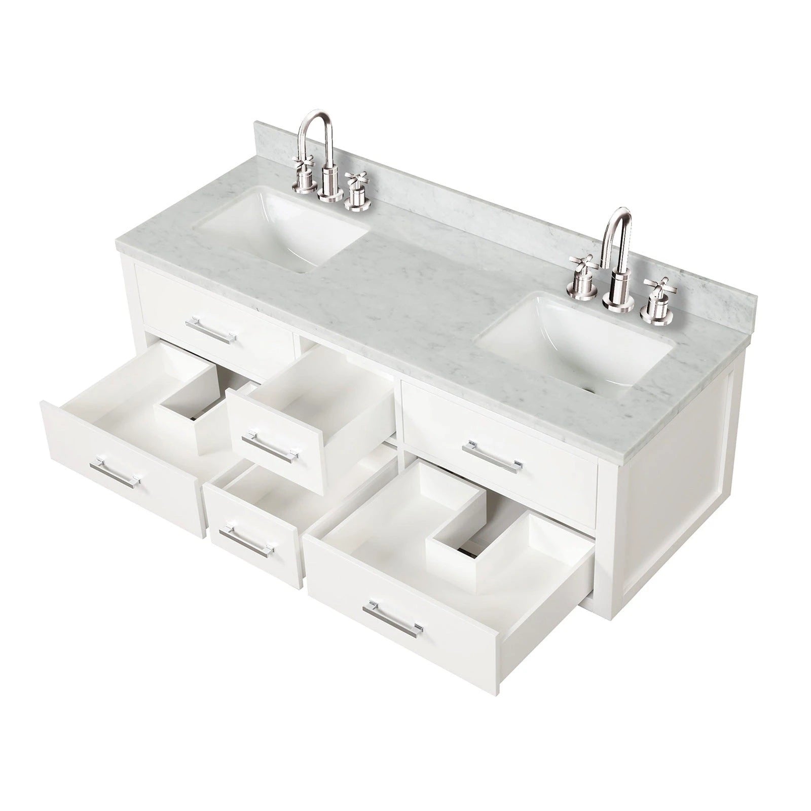 Castor 60 x 22Double Bath Vanity - Backyard Provider