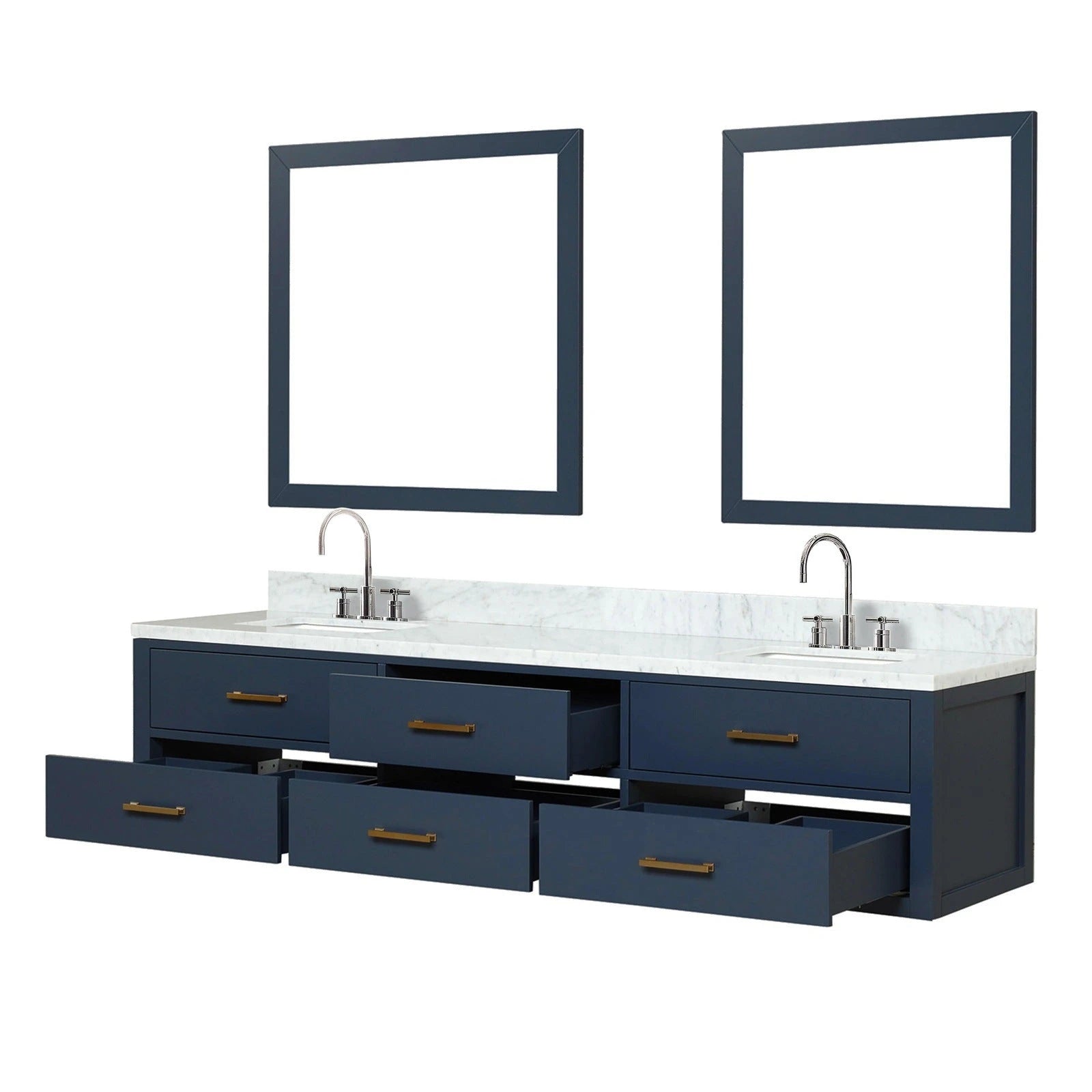 Castor 80 x 22 Double Bath Vanity - Backyard Provider