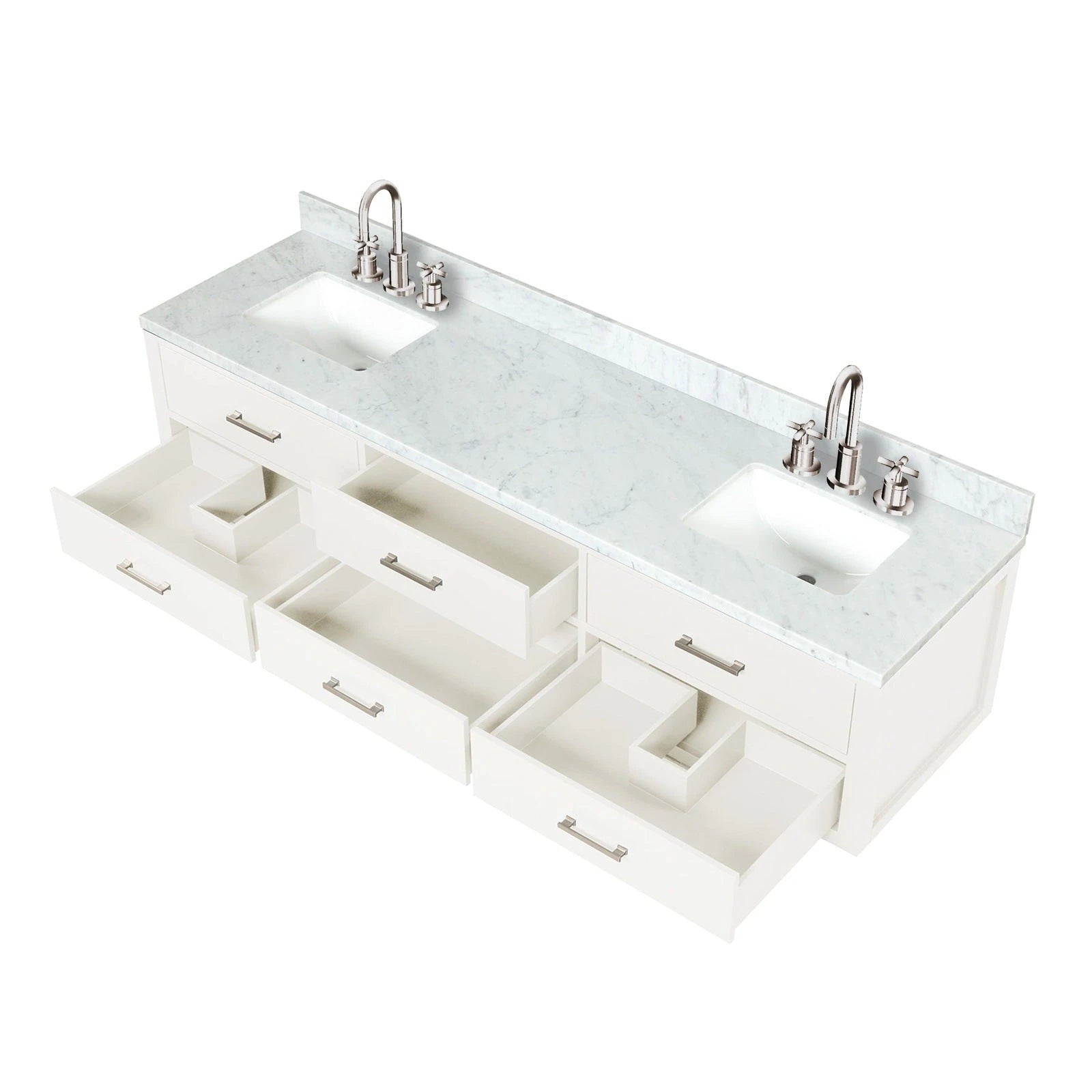 Castor 80 x 22 Double Bath Vanity - Backyard Provider